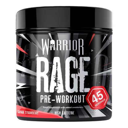 Warrior Rage Pre-Workout Powder - 392g (45 Servings)