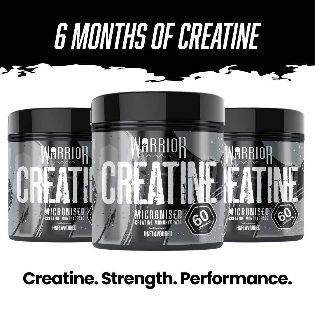6 Months Supply of Creatine Monohydrate Pack
