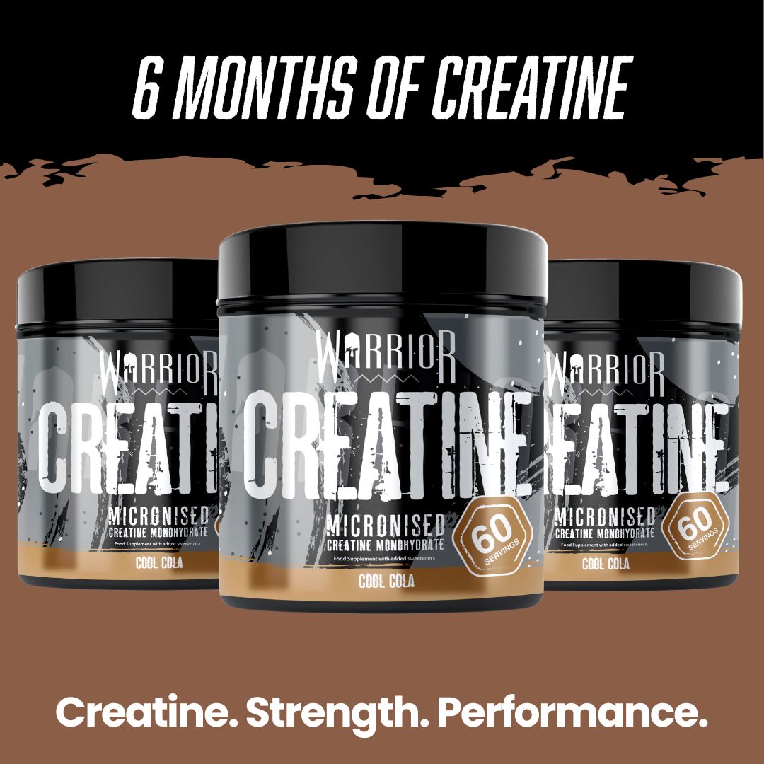 6 Months Supply of Creatine Monohydrate Pack