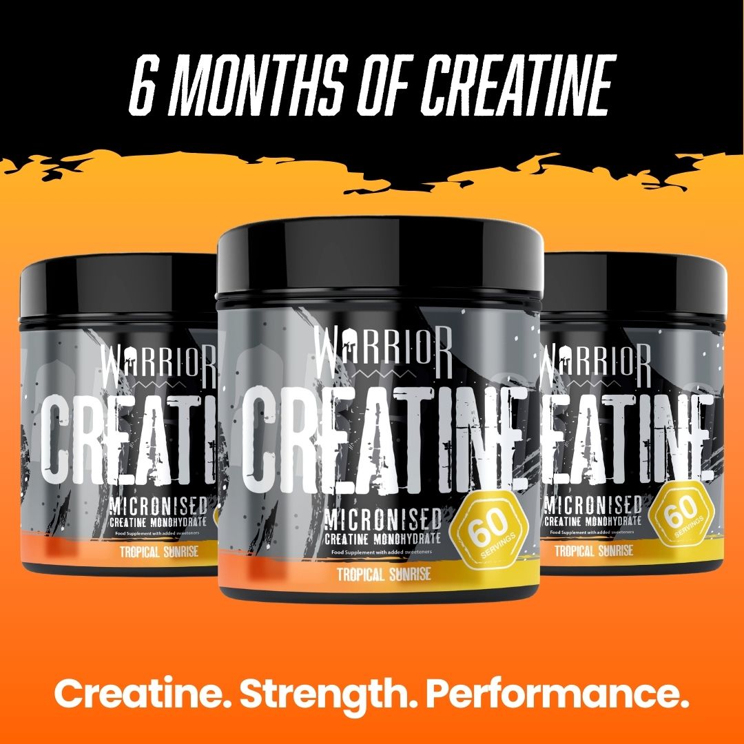 6 Months Supply of Creatine Monohydrate Pack