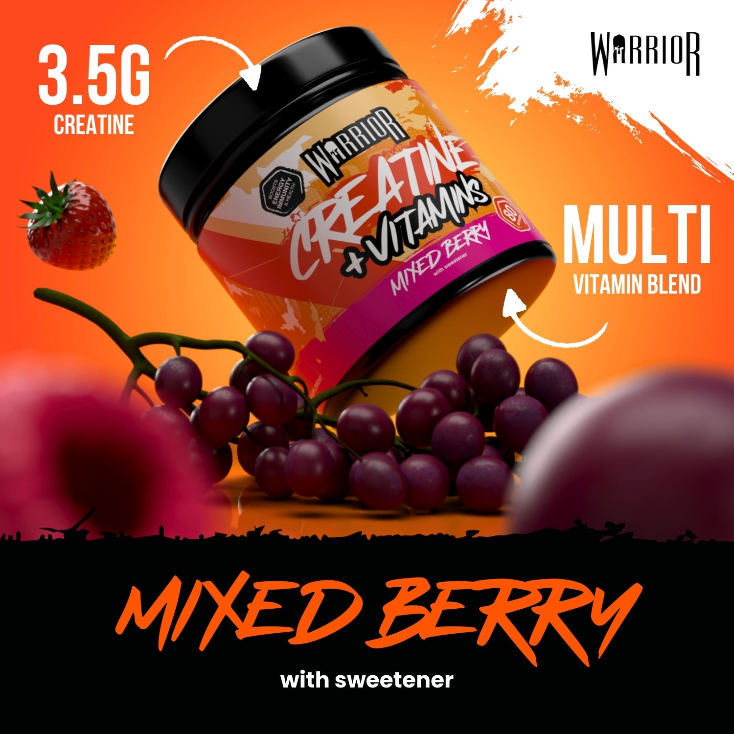 Warrior Creatine Plus Vitamins