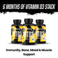 Warrior Vitamin D3 6-Month Bundle | 4000 IU Daily Support