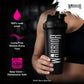 Warrior Home of Creatine Shaker – 600ml Black | Premium Leak-Proof Protein Shaker Bottle