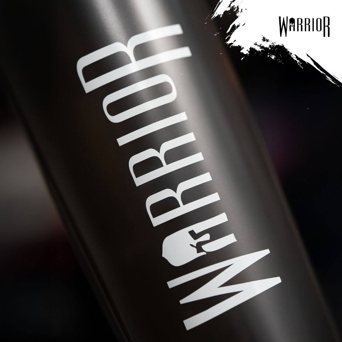 Warrior Home of Creatine Shaker – 600ml Black | Premium Leak-Proof Protein Shaker Bottle