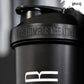 Warrior Home of Creatine Shaker – 600ml Black | Premium Leak-Proof Protein Shaker Bottle