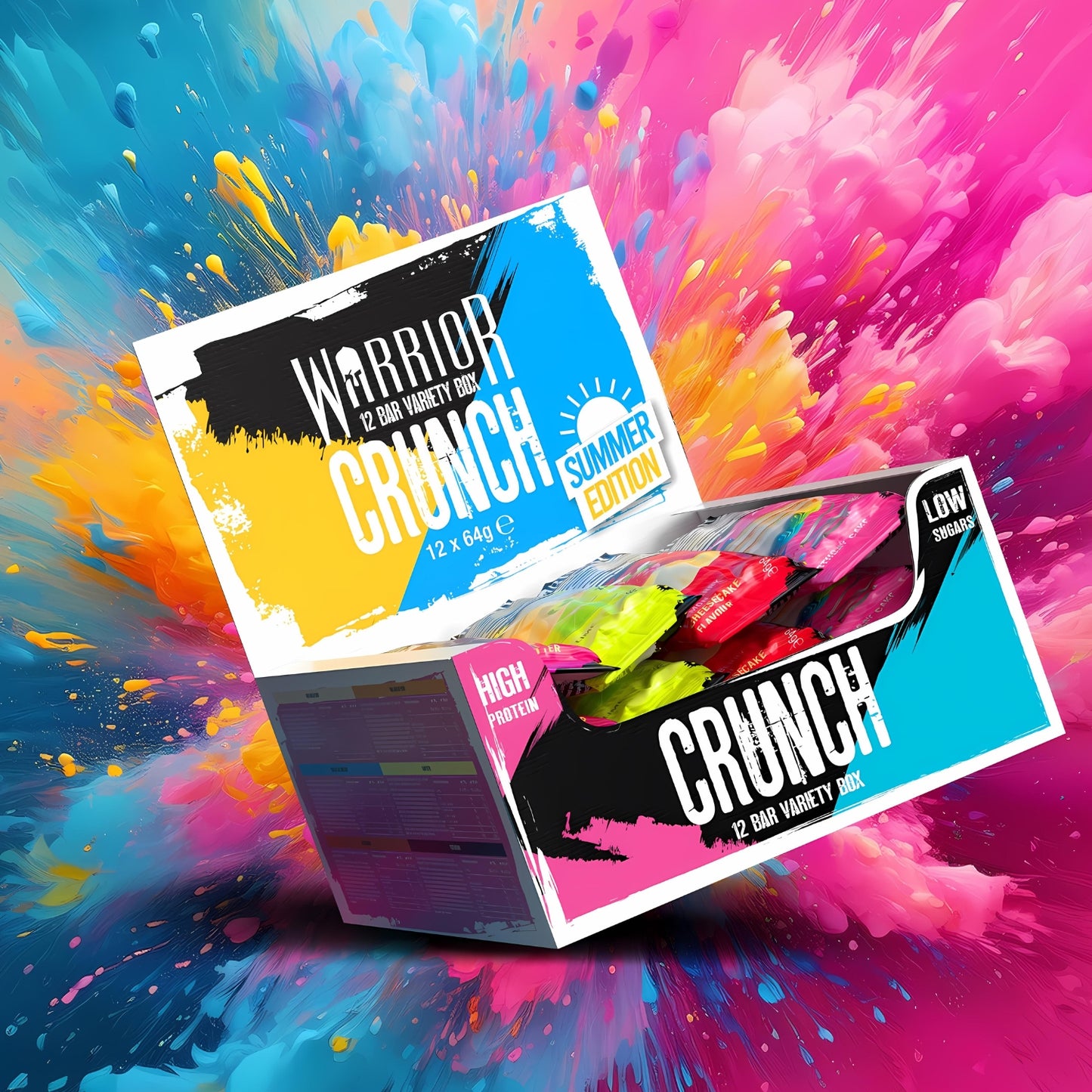 Warrior Crunch Protein Bars - Summer Variety