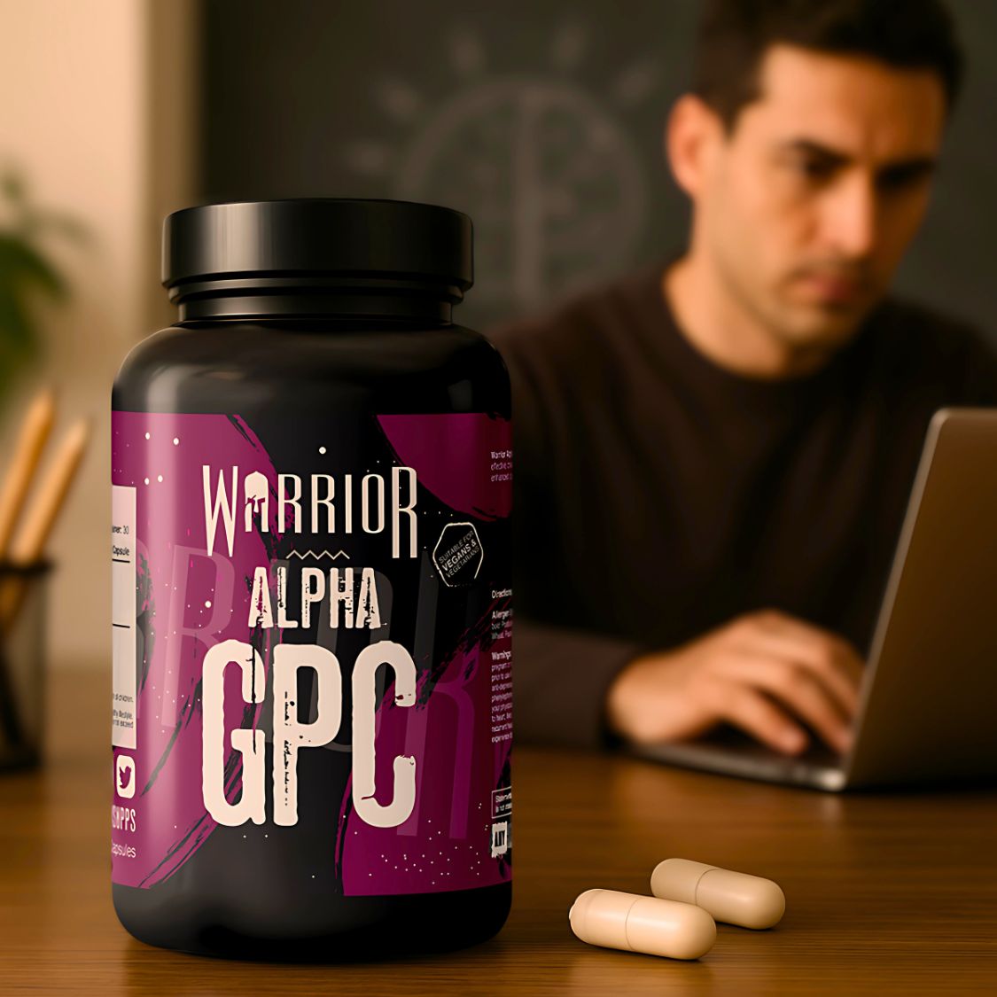 Warrior Alpha GPC - 60 Caps