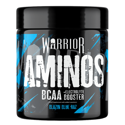 Warrior Aminos – BCAA + Electrolyte Powder (360g / 30 Servings)