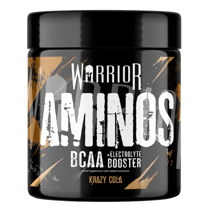 Warrior Aminos – BCAA + Electrolyte Powder (360g / 30 Servings)