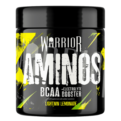Warrior Aminos – BCAA + Electrolyte Powder (360g / 30 Servings)