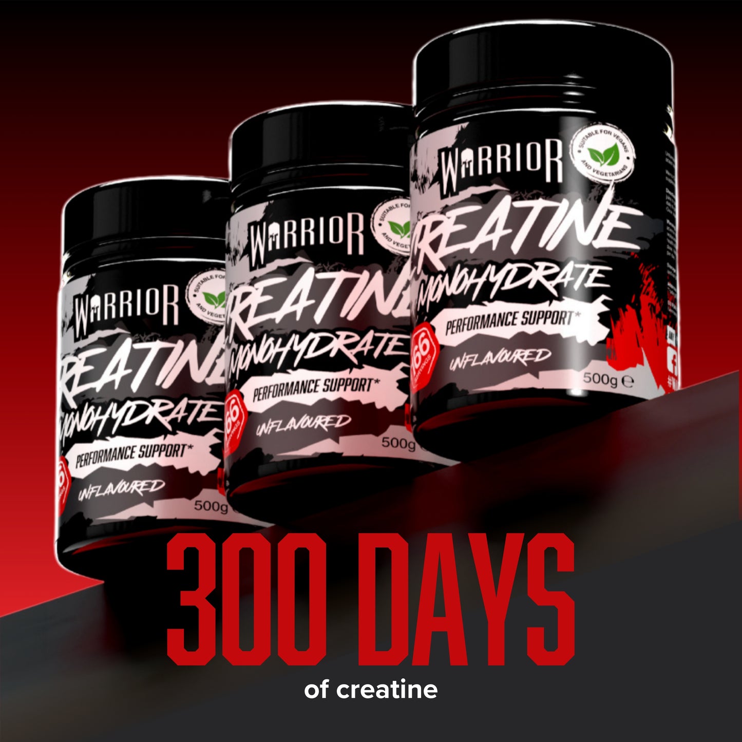 The 300-Day Creatine Pack