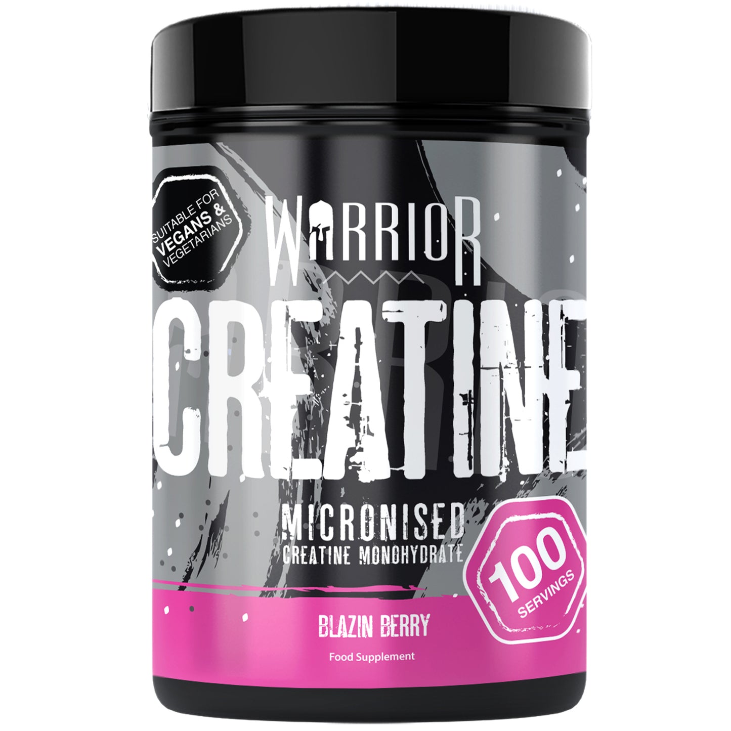 Warrior Creatine Monohydrate Powder - 300g & 500g