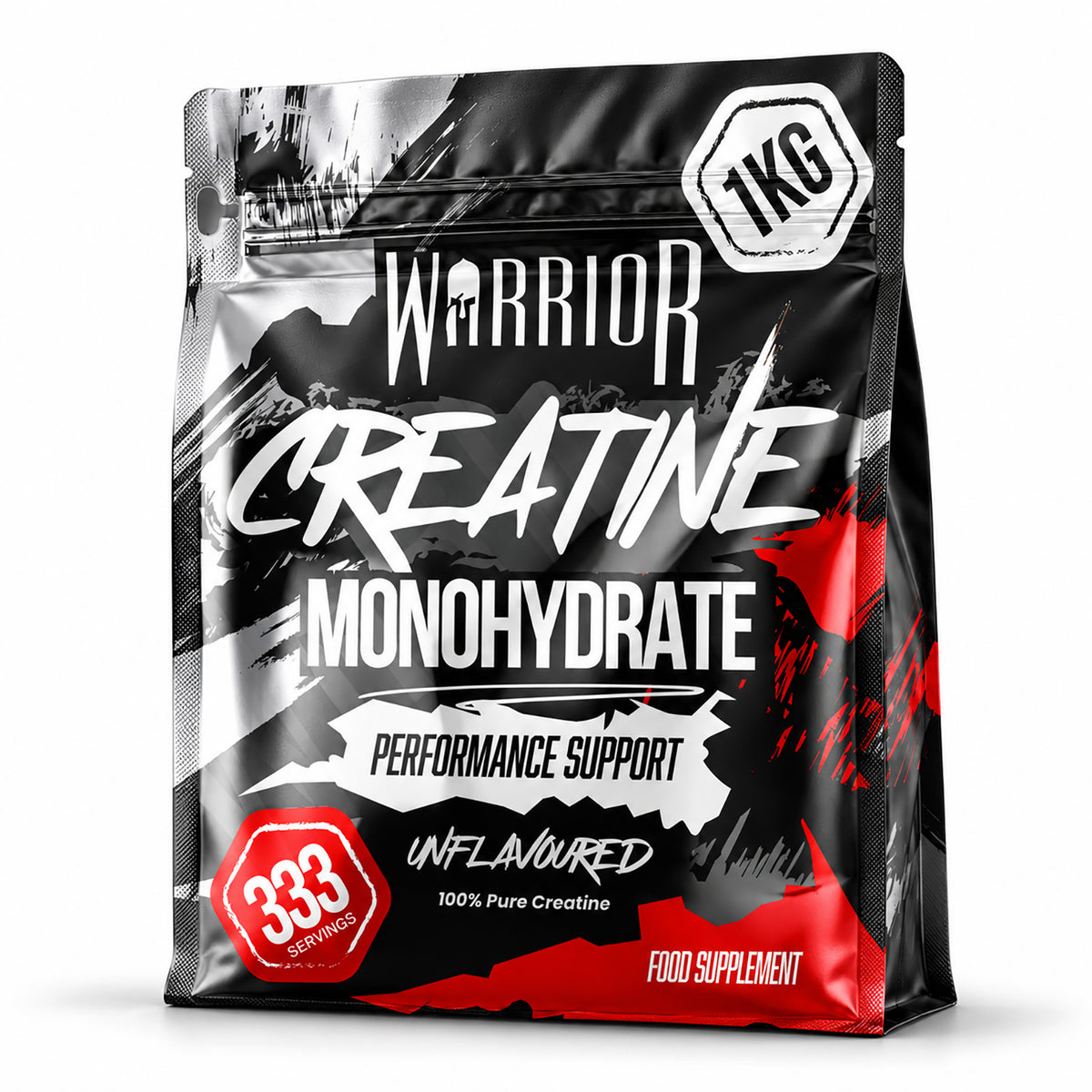 Warrior Creatine Monohydrate Powder - 300g, 500g & 1KG
