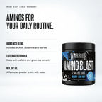 Warrior Amino Blast BCAA + Energy Powder – 270g (30 Servings), Blue Raspberry: benefits