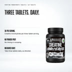 Warrior Creatine Monohydrate Tablets, 60 Tabs: benefits