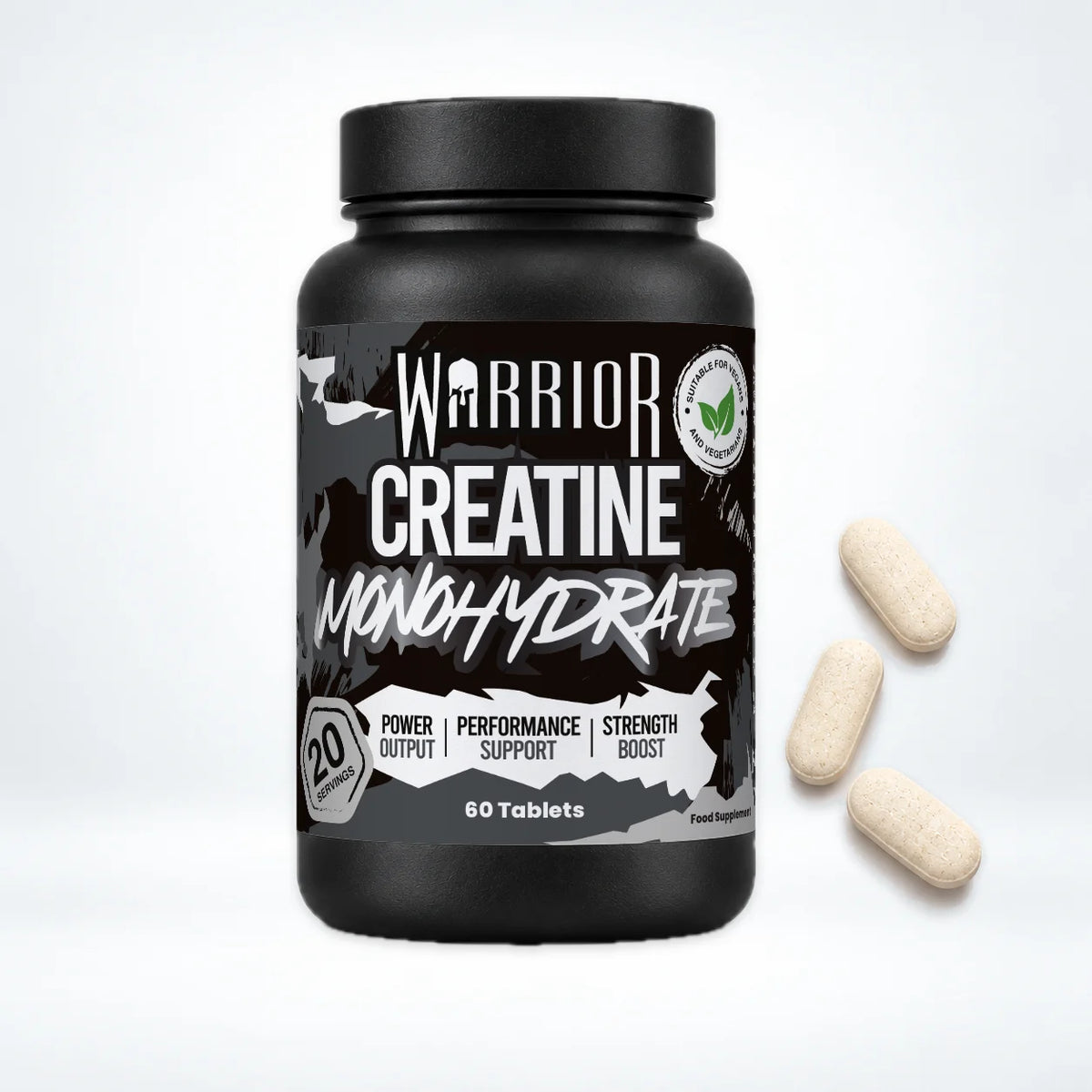 Creatine Monohydrate Tablets 60 Tablets 180 Tablets