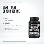 Warrior Creatine Monohydrate Tablets, 60 Tabs: when to take
