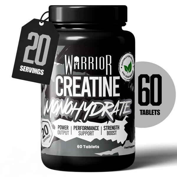 Warrior Creatine Monohydrate Tablets | 60 / 180 Tablets