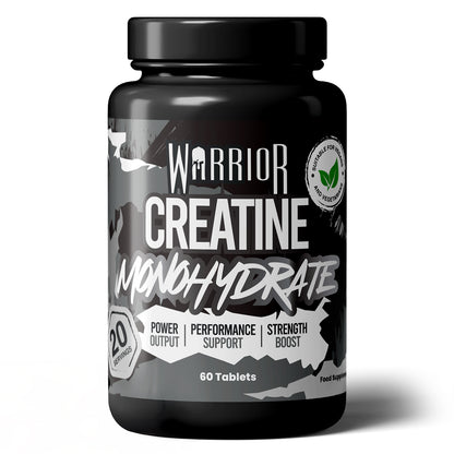 Warrior Creatine Monohydrate Tablets | 60 Tablets | 180 Tablets