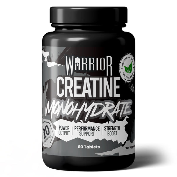 Warrior Creatine Monohydrate Tablets | 60 Tablets | 180 Tablets
