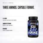 Warrior BCAA 2:1:1 – 2000mg with Vitamin B6 – 60 Vegan Capsules: benefits