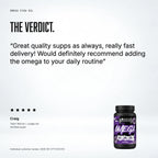 Warrior Omega 1000mg Fish Oil – 60 Softgels: customer review
