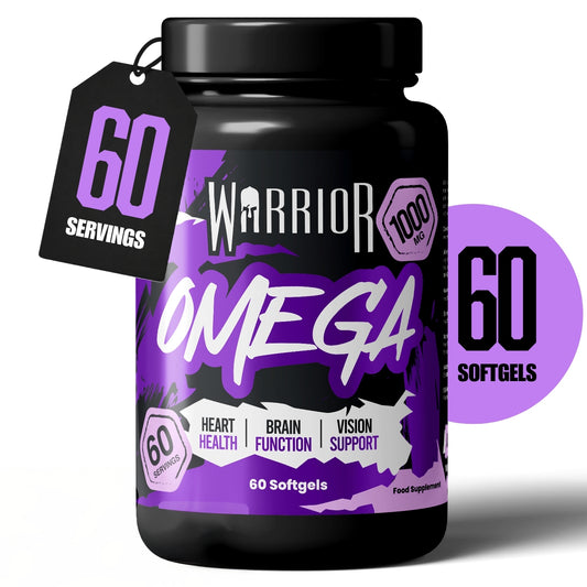 Warrior Omega (1000mg) - 60 Softgels (2 Month Supply)