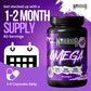 Warrior Omega 1000mg – 1 to 2 month supply, 60 servings, take 1 to 2 capsules daily