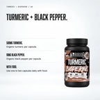 Warrior Turmeric with Bioperine 510mg, 60: benefits