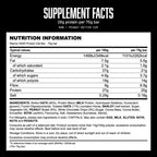 RAW B198-PBC-12 supplement facts