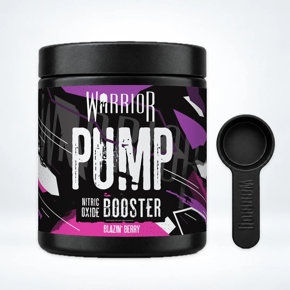 Warrior Pump Pre-Workout Powder, Blazin' Berry: pack shot
