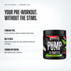 Warrior Pump Pre-Workout Powder, Strawberry Kiwi: benefits