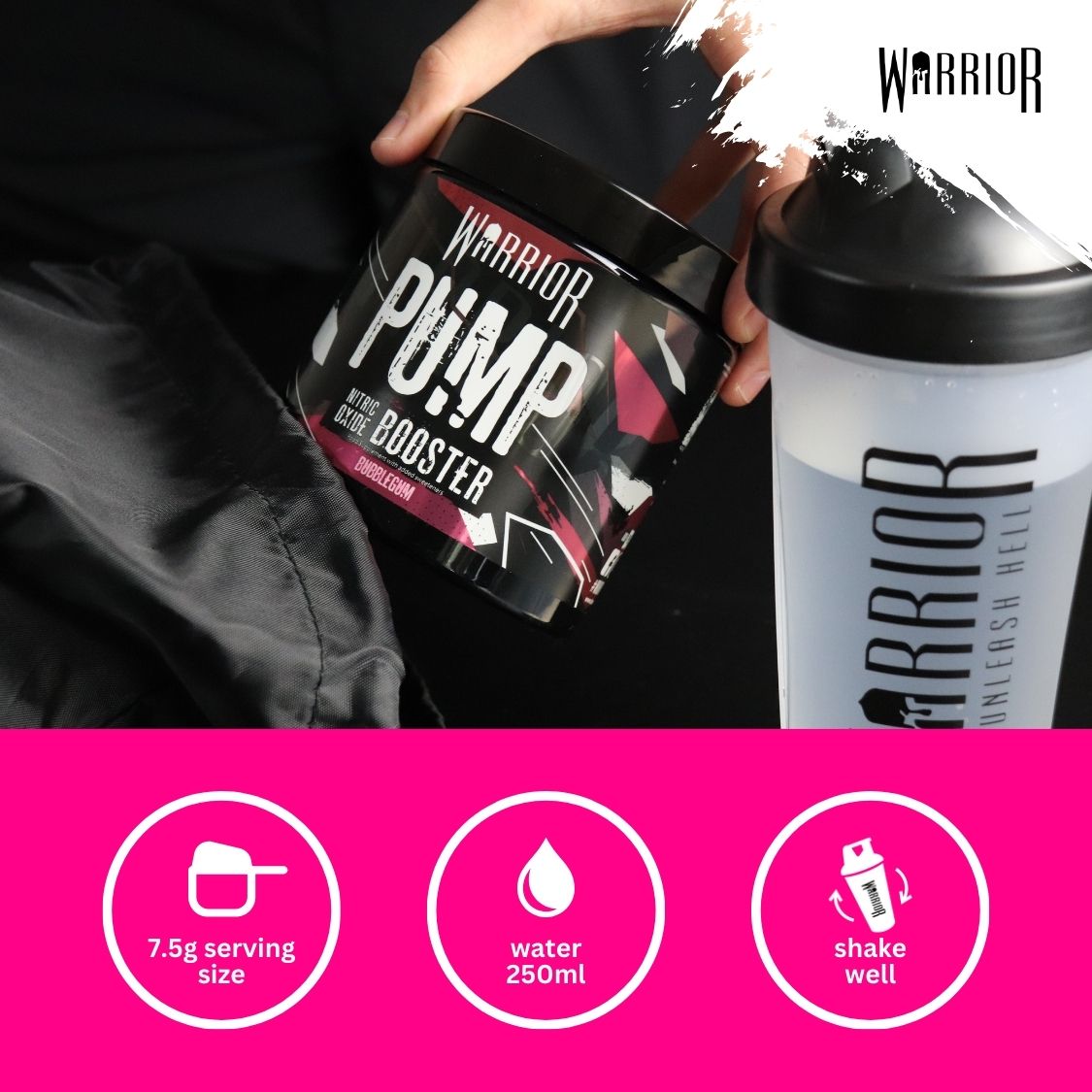 Warrior Pump Pre-Workout Powder