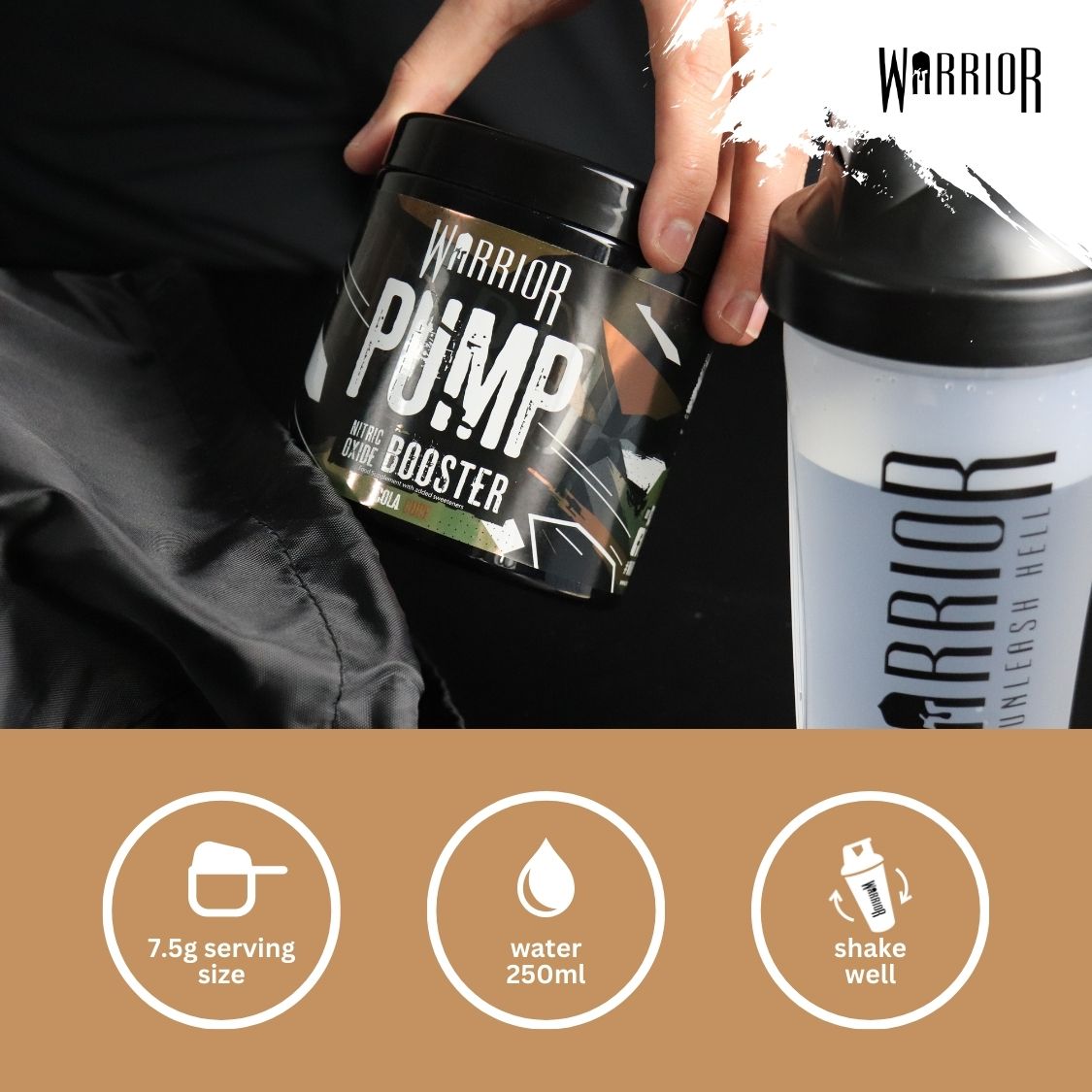 Warrior Pump Pre-Workout Powder