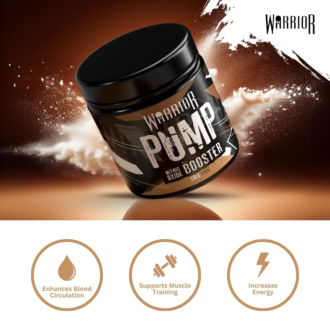 Warrior Pump Pre-Workout Powder