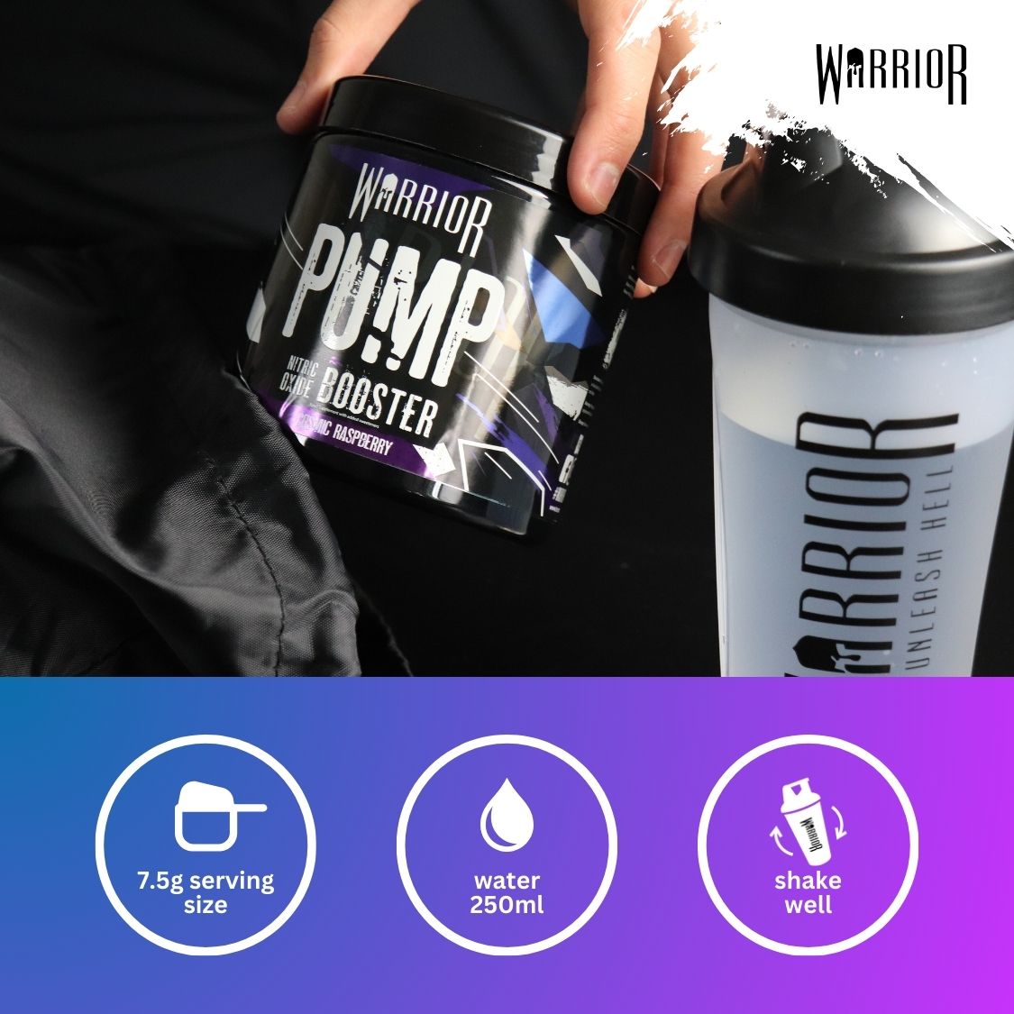 Warrior Pump Pre-Workout Powder