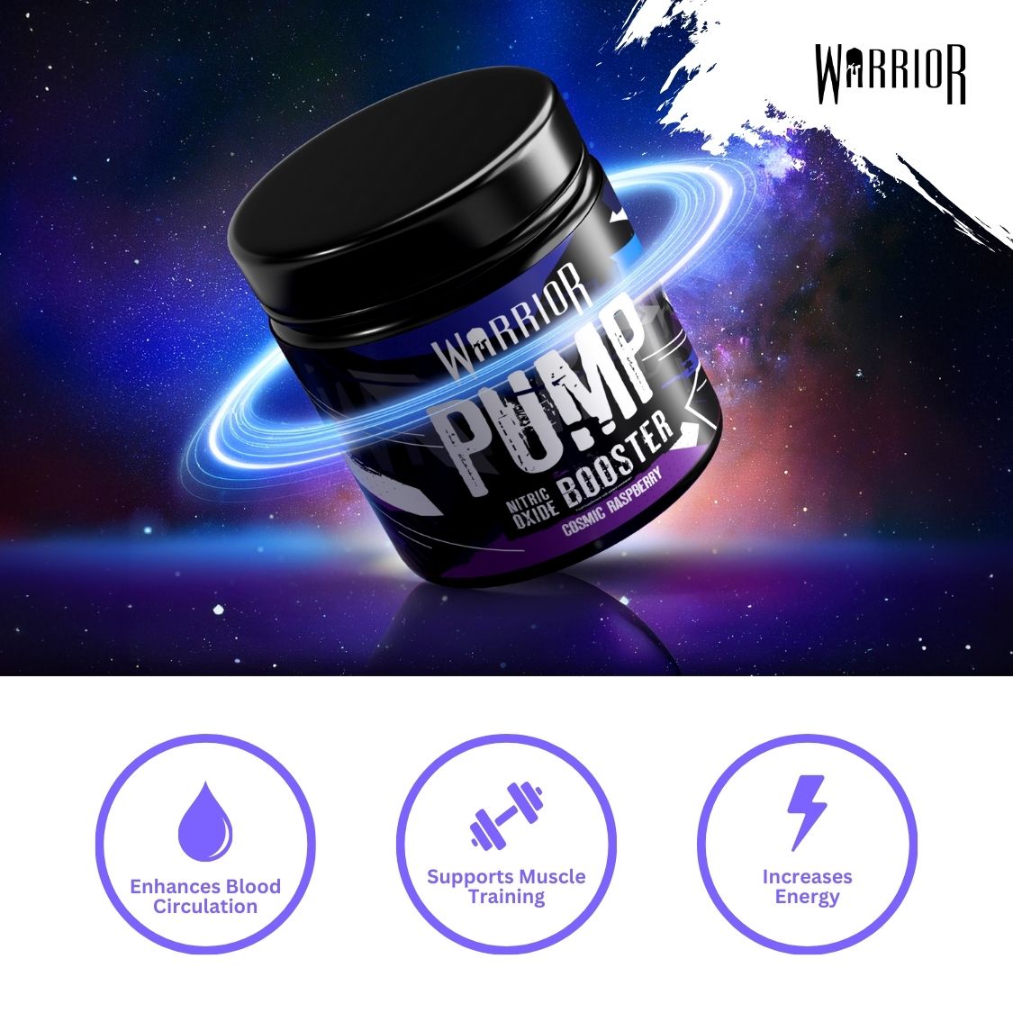 Warrior Pump Pre-Workout Powder