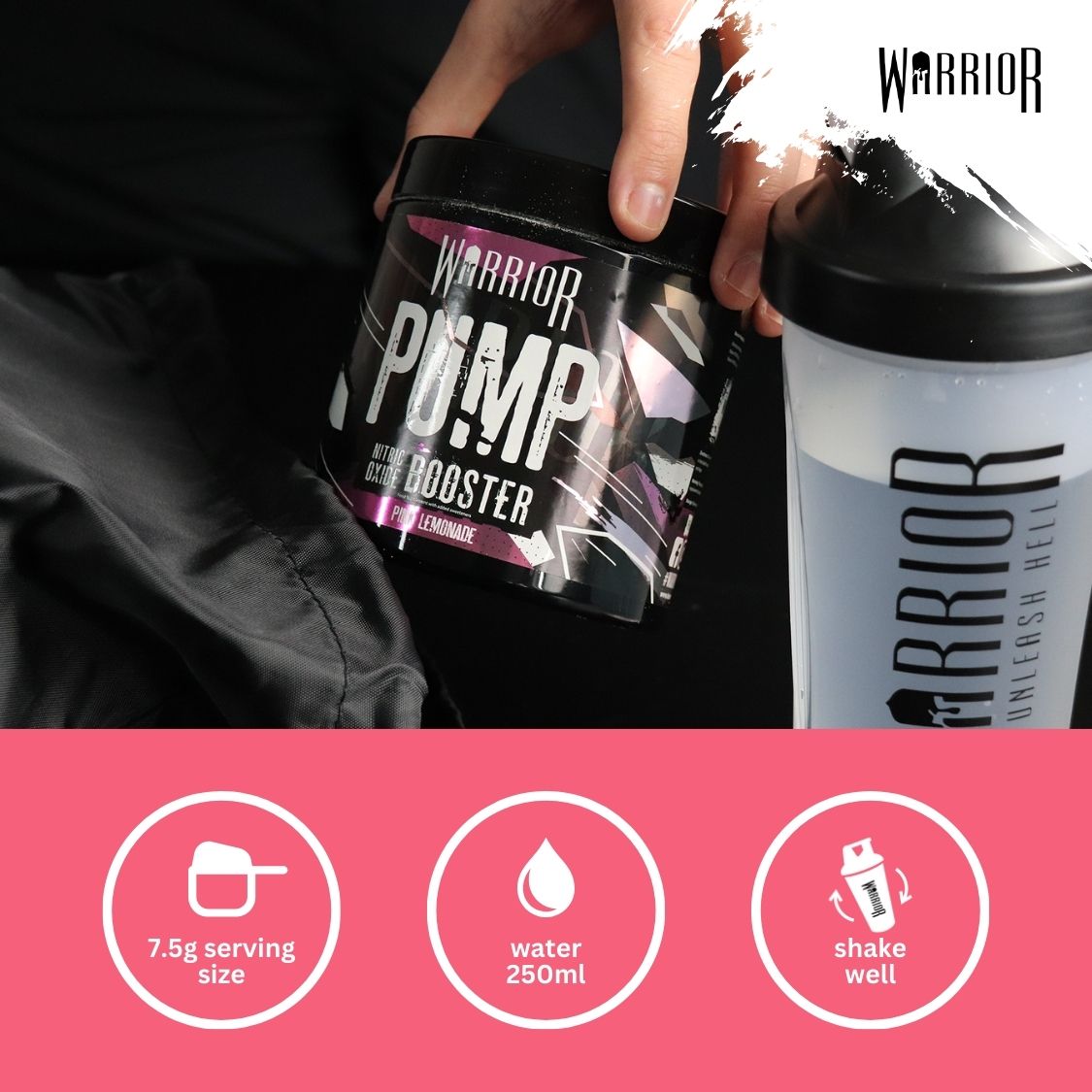 Warrior Pump Pre-Workout Powder