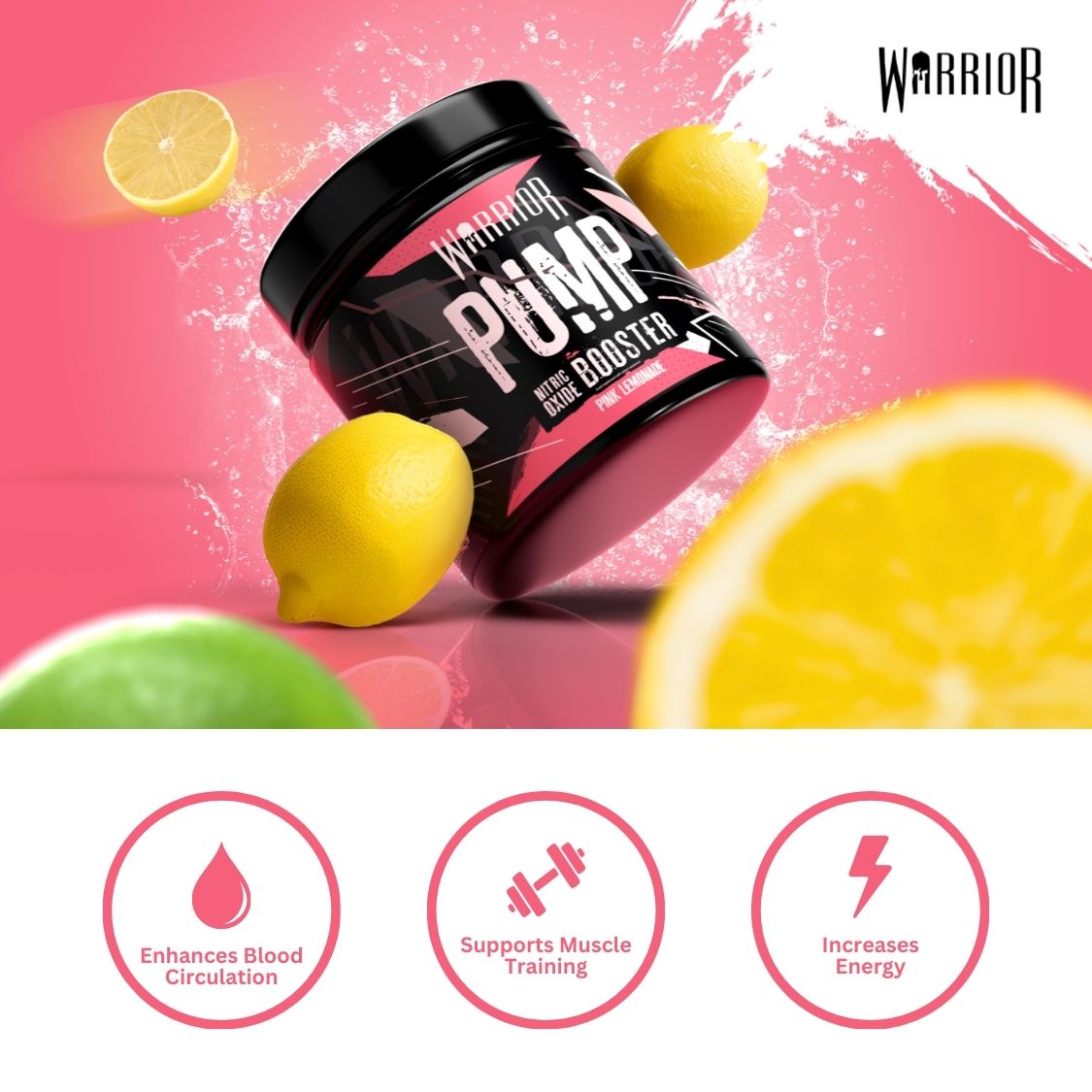 Warrior Pump Pre-Workout Powder