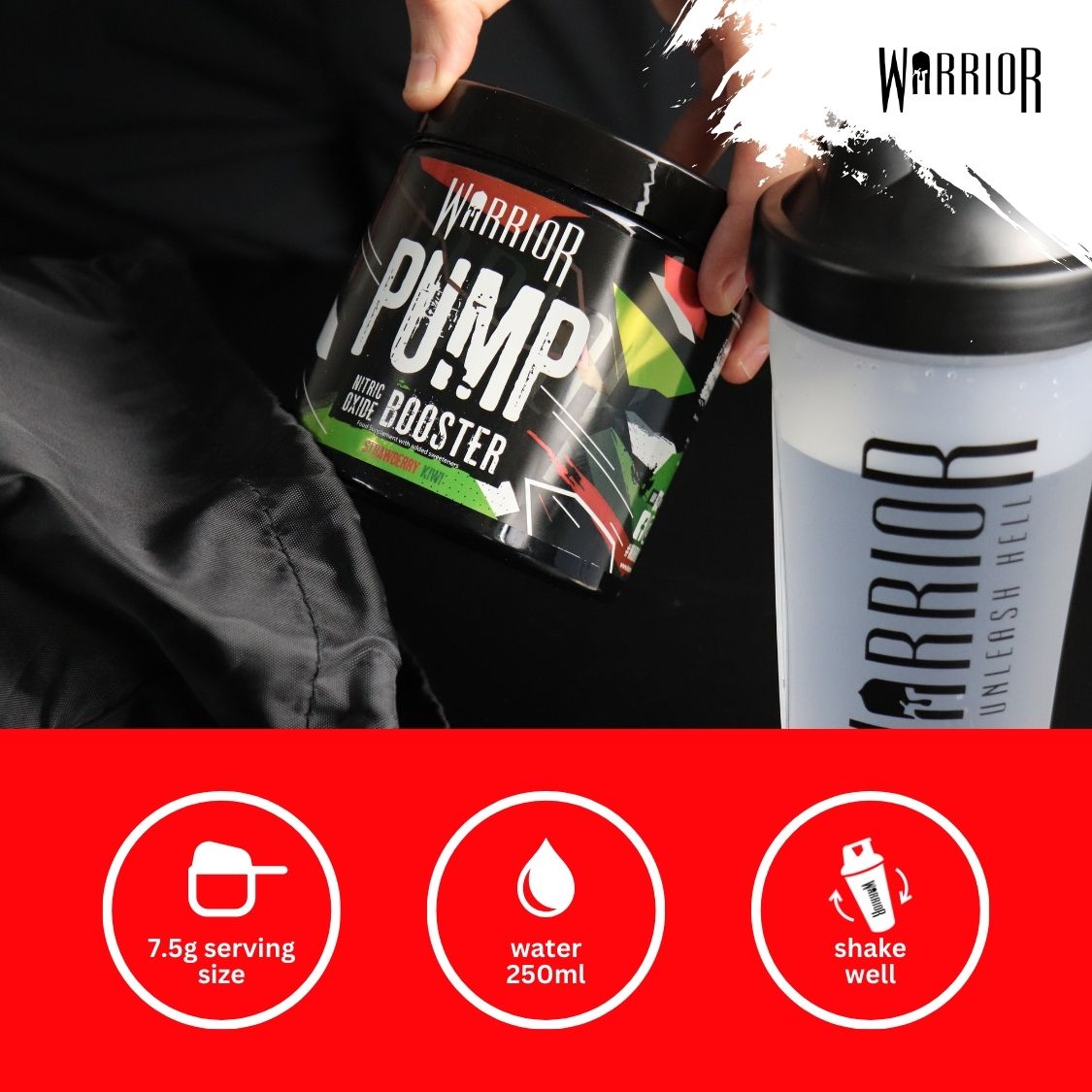 Warrior Pump Pre-Workout Powder