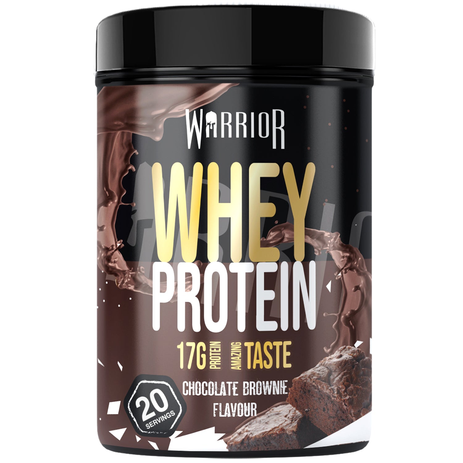 Warrior Whey Protein Powder – 500g | High Protein Shake for Muscle, Recovery & Lean Gains UK