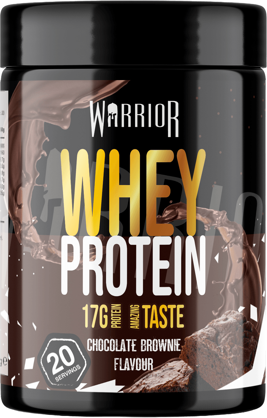 Warrior Whey Protein Powder – 500g | High Protein Shake for Muscle, Recovery & Lean Gains UK