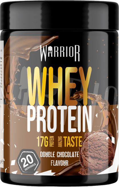 Warrior Whey Protein Powder – 500g | High Protein Shake for Muscle, Recovery & Lean Gains UK