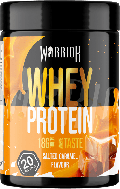 Warrior Whey Protein Powder – 500g | High Protein Shake for Muscle, Recovery & Lean Gains UK