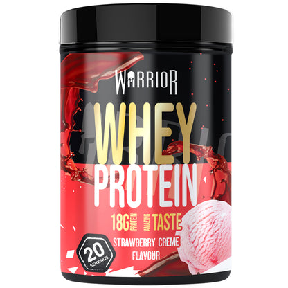Warrior Whey Protein Powder – 500g | High Protein Shake for Muscle, Recovery & Lean Gains UK