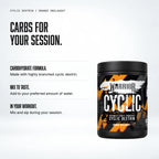 Warrior Cyclic Dextrin Powder, Orange Onslaught: benefits