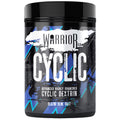 Warrior Cyclic advanced highly branched cyclic dextrin tub in Blazin' Blue Razz flavour