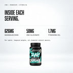 Warrior Zinc – Zinc, Magnesium & Vitamin B6 (60 Tablets): macro callout