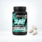 Warrior Zinc – Zinc, Magnesium & Vitamin B6 (60 Tablets): pack shot