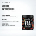 Warrior EAA Powder, Strawberry Kiwi: benefits